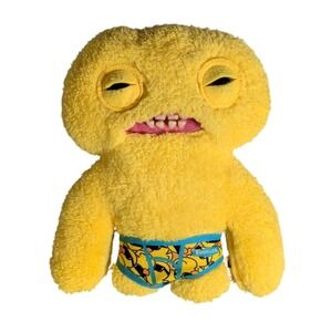 Fuggler Ugly Monster Budgie Underwear Edition Yellow Squidge Tooth Alien Plush